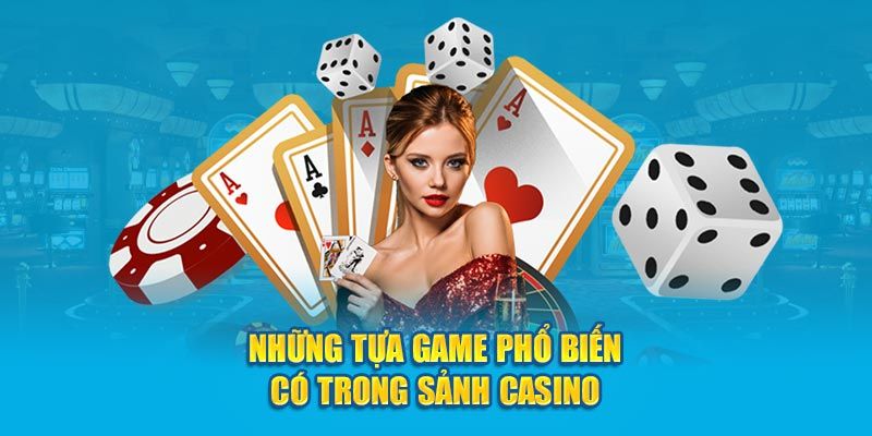 Top những trò chơi thú vị nhất sảnh casino tại Red88