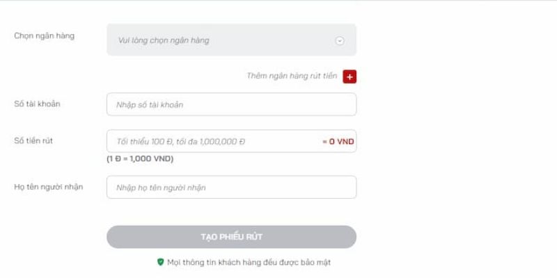 Liên hệ bộ phận hỗ trợ viên Red88 khi nạp tiền bị lỗi